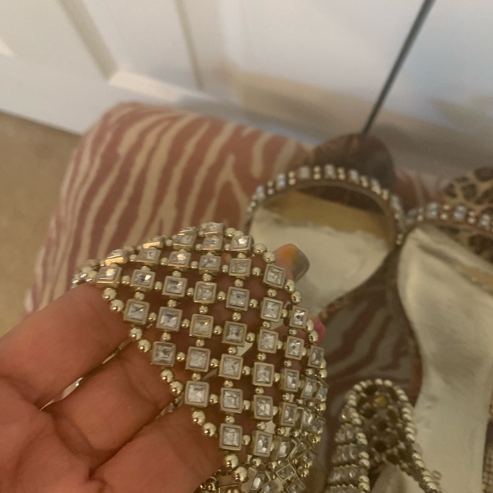 Elegant Rhinestone Embellished Zigi SoHo Heels - Picture 5 of 11